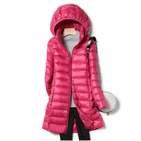Elina - Leichte und warme Jacke in Rot
