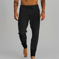Maiko - Elegante Hose mit Zugband in Schwarz