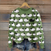 Marta - Eleganter und bequemer Pullover in Grün