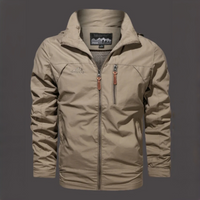 Estefan - Bequeme und wasserdichte Jacke in Khaki