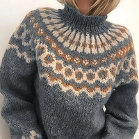 Oona - Eleganter und kuscheliger Rollkragenpullover in Blau