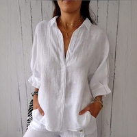 Reena - Bequemes und legeres Shirt in Weiß