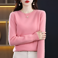 Erica - Klassischer und behaglicher Pullover in Hellrosa