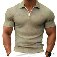 Florence - Polo-Shirt im zeitgemäßen Design in Khaki