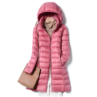 Elina - Leichte und warme Jacke in Rosa