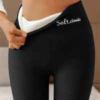 Seffia - Bequeme Leggings in Schwarz
