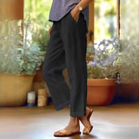 Oona - Elegante und komfortable Hose in Schwarz