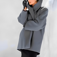 Elian - Schicker und warmer Mantel in Grau