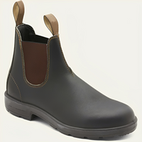 Élodie - Bequeme und wasserfeste Stiefel in Dunkelbraun