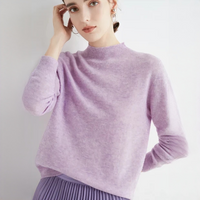 Orie - Bequemer und zeitloser Pullover in Lavendel