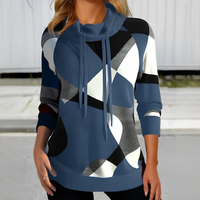 Gabrielle - Komfortabler und angenehmer Hoodie in Blau
