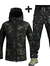 Schwarz/Khaki