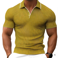 Florence - Polo-Shirt im zeitgemäßen Design in Gelb