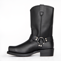 Crofton - Komfortable und widerstandsfähige Stiefel in Schwarz
