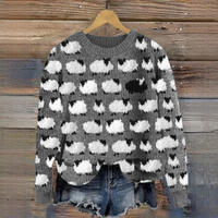 Marta - Eleganter und bequemer Pullover in Grau