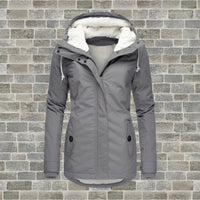 Carmila - Stilvolle und warme Jacke in Grau