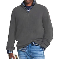 Charlton - Bequemer und komfortabler Pullover in Grau