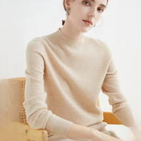 Orie - Bequemer und zeitloser Pullover in Beige