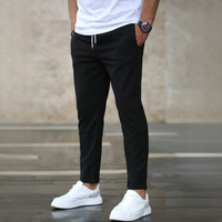 Nico - Modische und bequeme Stretch-Hose in Schwarz