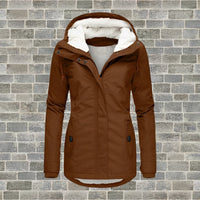 Carmila - Stilvolle und warme Jacke in Braun