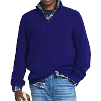 Charlton - Bequemer und komfortabler Pullover in Blau