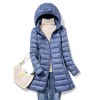 Elina - Leichte und warme Jacke in Blau