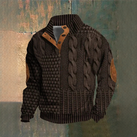 Ronald - Bequemer und warmer Pullover in Braun
