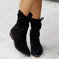 Elisa - Modische und komfortable Stiefel in Schwarz
