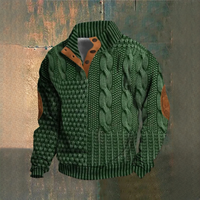 Ronald - Bequemer und warmer Pullover in Grün
