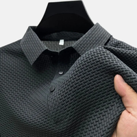 Hugo - Bequemes Poloshirt in Grau