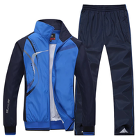 Finn - Bequemes Outfit mit Jacke und Hose in Blau