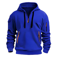 Paxton - Moderner Hoodie in Blau