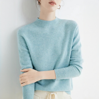 Orie - Bequemer und zeitloser Pullover in Himmelblau