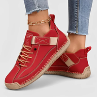 Agnèse - Elegante und flexible Schuhe in Rot