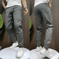 Malik – Stilvolle Freizeithose in Dunkelgrau