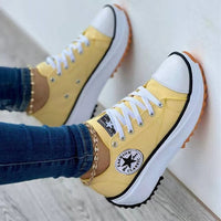 Doreen | Orthopädische Trend Sneaker in Gelb