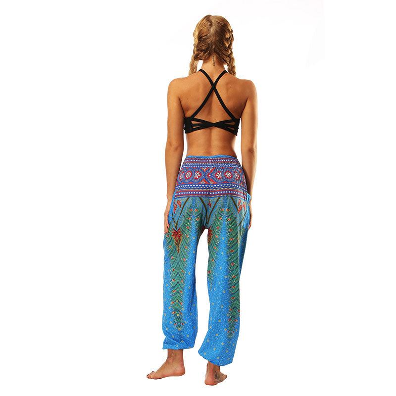 Fudus | Bohemian Yoga Hose Mit Elegantem Druck Und Komfortablem Schnitt