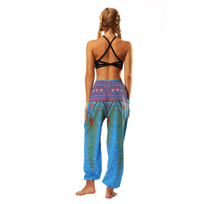 Fudus | Bohemian Yoga Hose Mit Elegantem Druck Und Komfortablem Schnitt