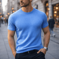 Auro | Ultra-weiches leichtes Damen-T-Shirt in Blau