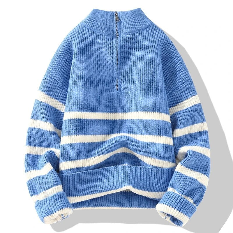 Stilvoller Strickpullover mit V-Ausschnitt für Damen | Ideal für den Winter
