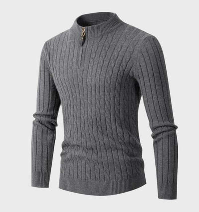 Pomodoro | Schmal geschnittener Herrenstrickpullover