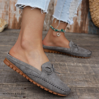Luna | Bequemer orthopädischer Slip-On Schuh für Damen in Grau
