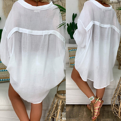 Aura® | Übergroße Hemdbluse Damen