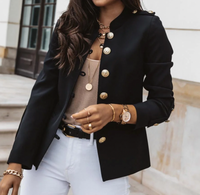 OLIVE -  Stylische Jacke für den Herbst in Schwarz