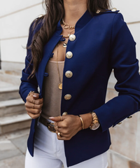 OLIVE -  Stylische Jacke für den Herbst in Blau