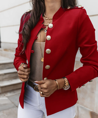 OLIVE -  Stylische Jacke für den Herbst in Rot