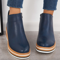 Stella - Modische und bequeme Stiefel in Blau