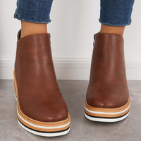 Stella - Komfortable und modische Stiefel in Dunkelbraun