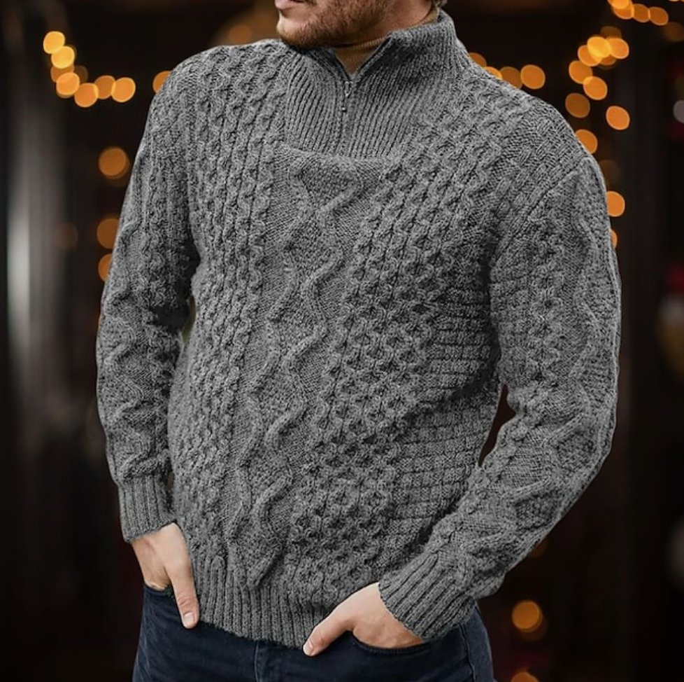 Sergei | Warmer Strickpullover für jeden Tag