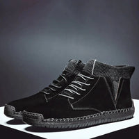 Klassische Stiefel für Männer-LUCA in Schwarz